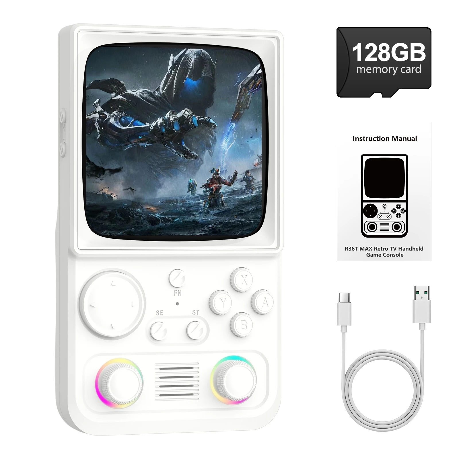 AISLPC RG40 MAX Handheld Game Console 64/128G 4.0" IPS Screen 5G Portable Pocket Game Player - image 10