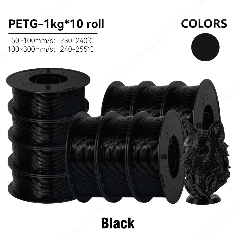 KINGROON 10KG PLA/PETG Filament 1.75mm 3D Printing Plastic Material Accuracy ±0.03mm Fast Shipping Fit Most FDM Printers - image 11