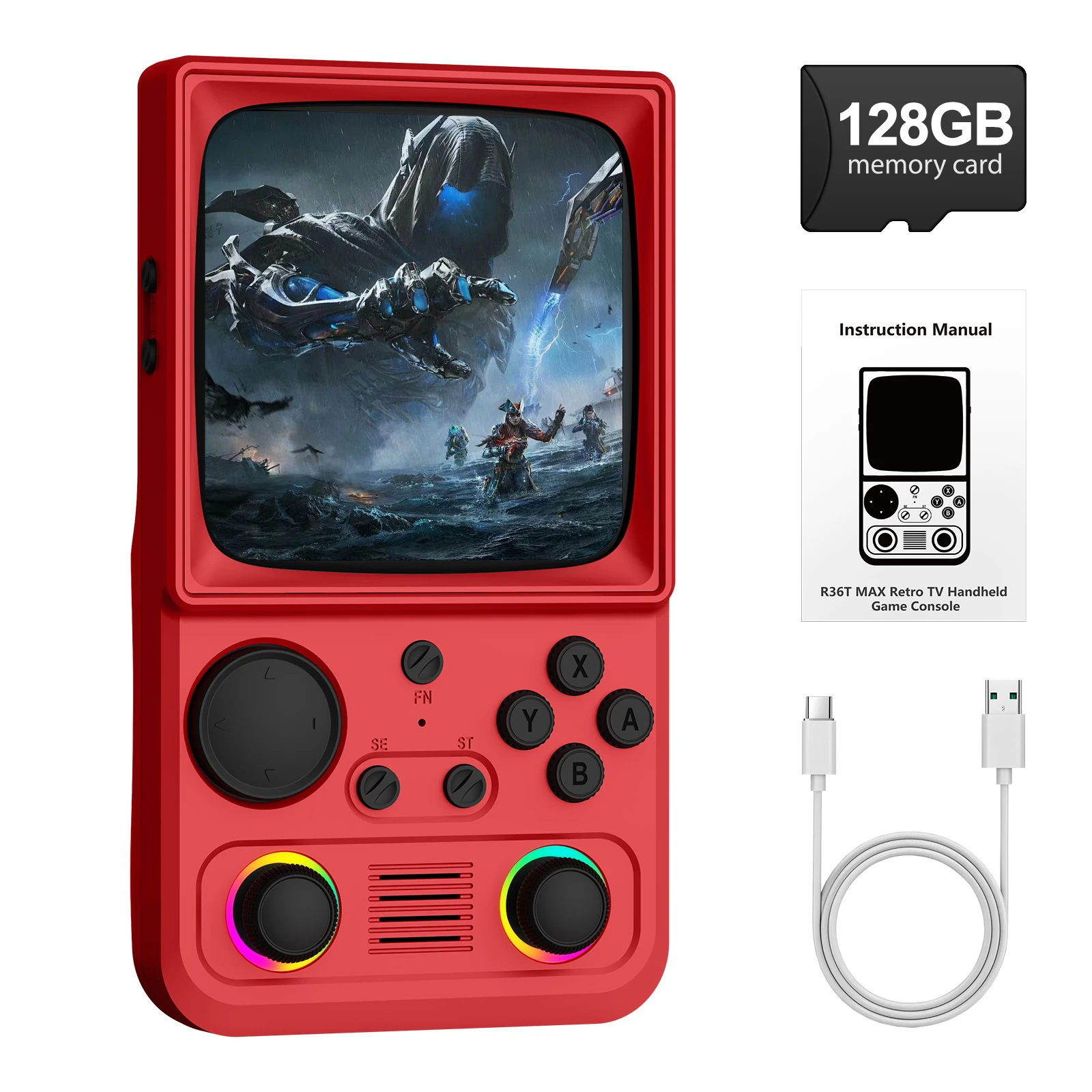 AISLPC RG40 MAX Handheld Game Console 64/128G 4.0" IPS Screen 5G Portable Pocket Game Player - image 9