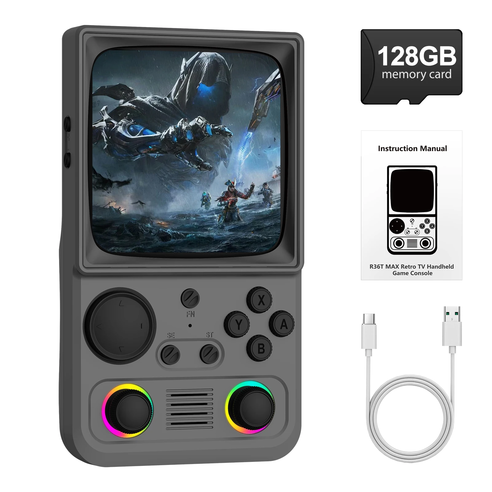 AISLPC RG40 MAX Handheld Game Console 64/128G 4.0" IPS Screen 5G Portable Pocket Game Player - image 8