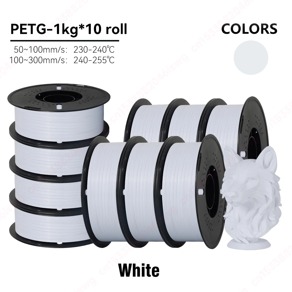 KINGROON 10KG PLA/PETG Filament 1.75mm 3D Printing Plastic Material Accuracy ±0.03mm Fast Shipping Fit Most FDM Printers - image 8