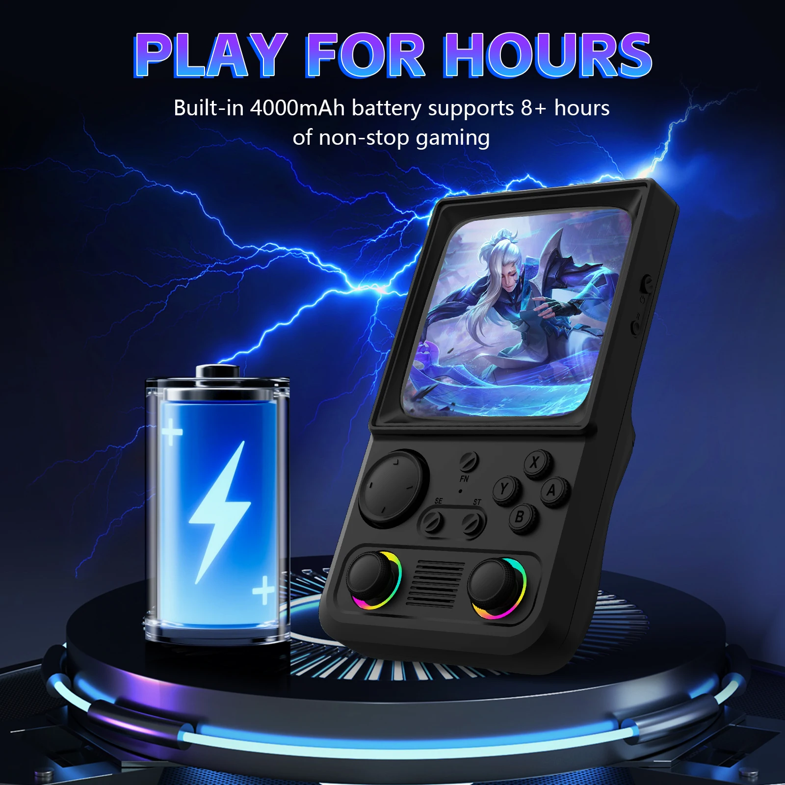 AISLPC RG40 MAX Handheld Game Console 64/128G 4.0" IPS Screen 5G Portable Pocket Game Player - image 3
