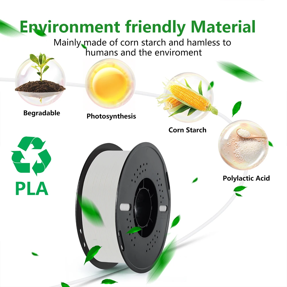 KINGROON 10KG PLA/PETG Filament 1.75mm 3D Printing Plastic Material Accuracy ±0.03mm Fast Shipping Fit Most FDM Printers - image 3
