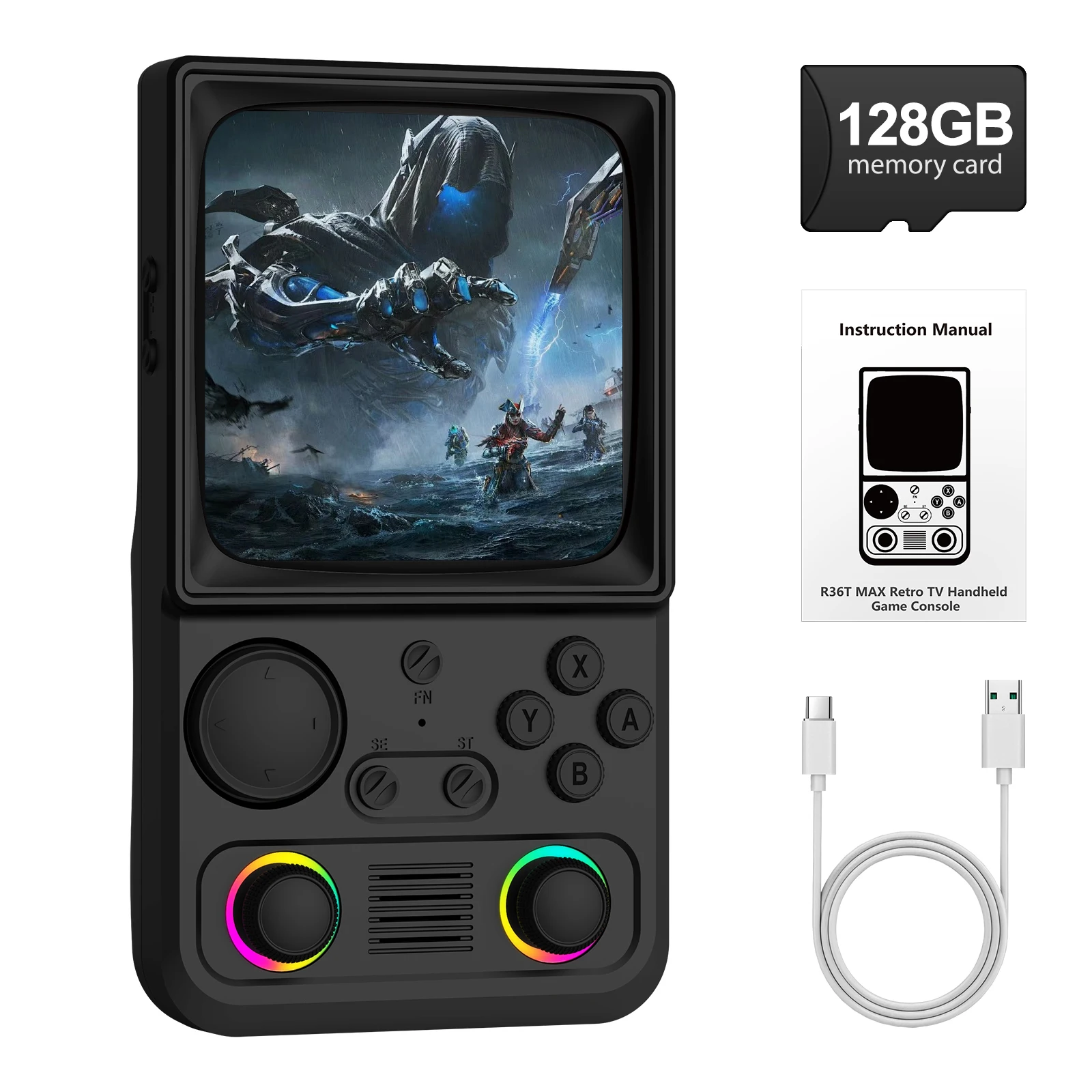 AISLPC RG40 MAX Handheld Game Console 64/128G 4.0" IPS Screen 5G Portable Pocket Game Player - image 16