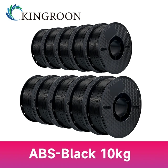 KINGROON 10KG PLA/ ABS/ PETG Filament 1.75mm Black White Gray , Wholesale 10 Rolls PLA ABS PETG Plastic For 3D Printer - image 27